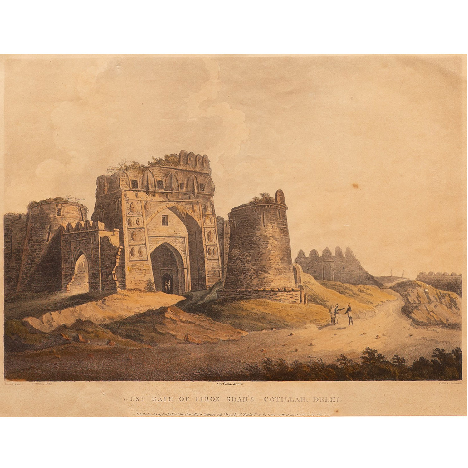WEST GATE OF FIROZ SHAH COTILLAH, DELHI
