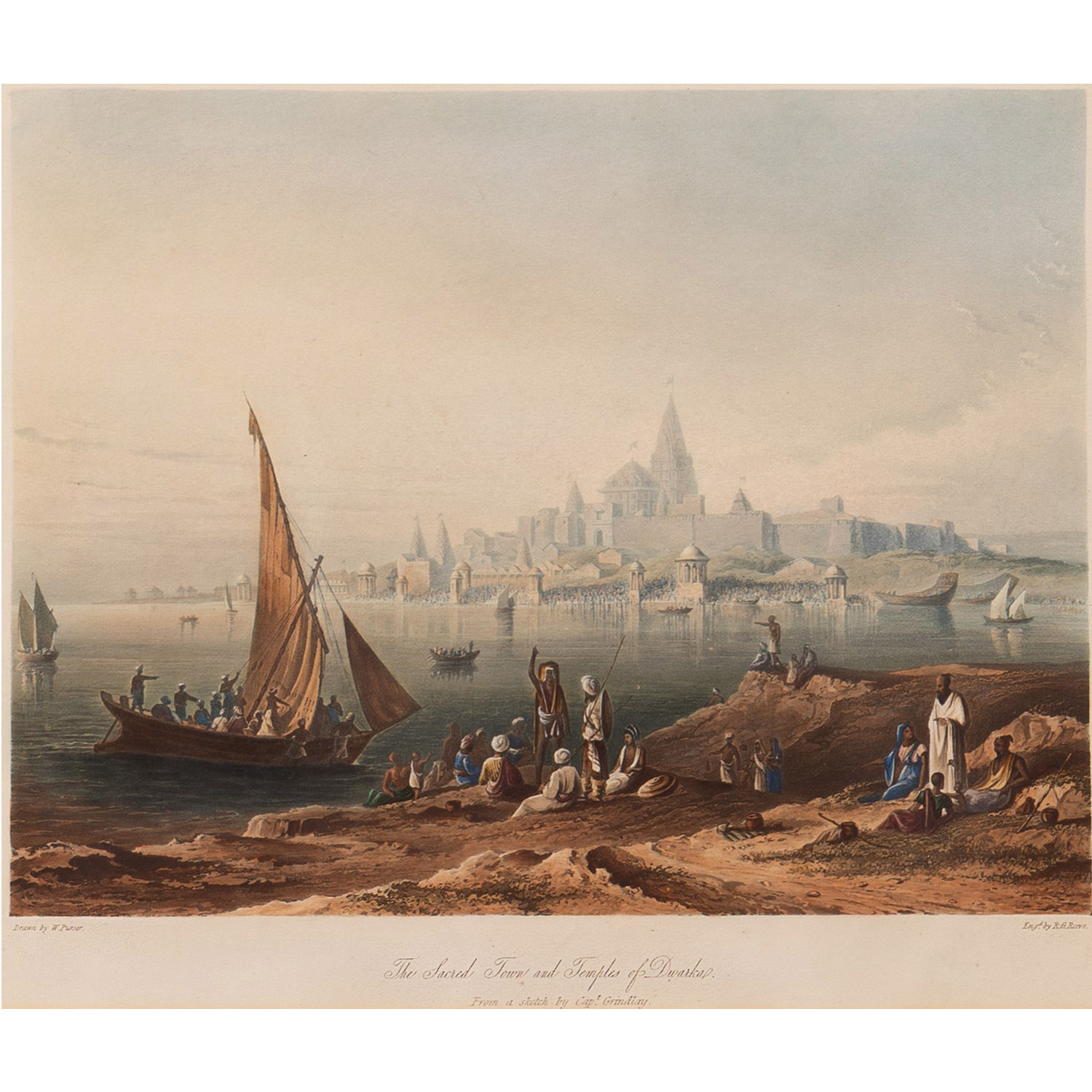 THE SACRED TOWN AND TEMPLES OF DWARKA