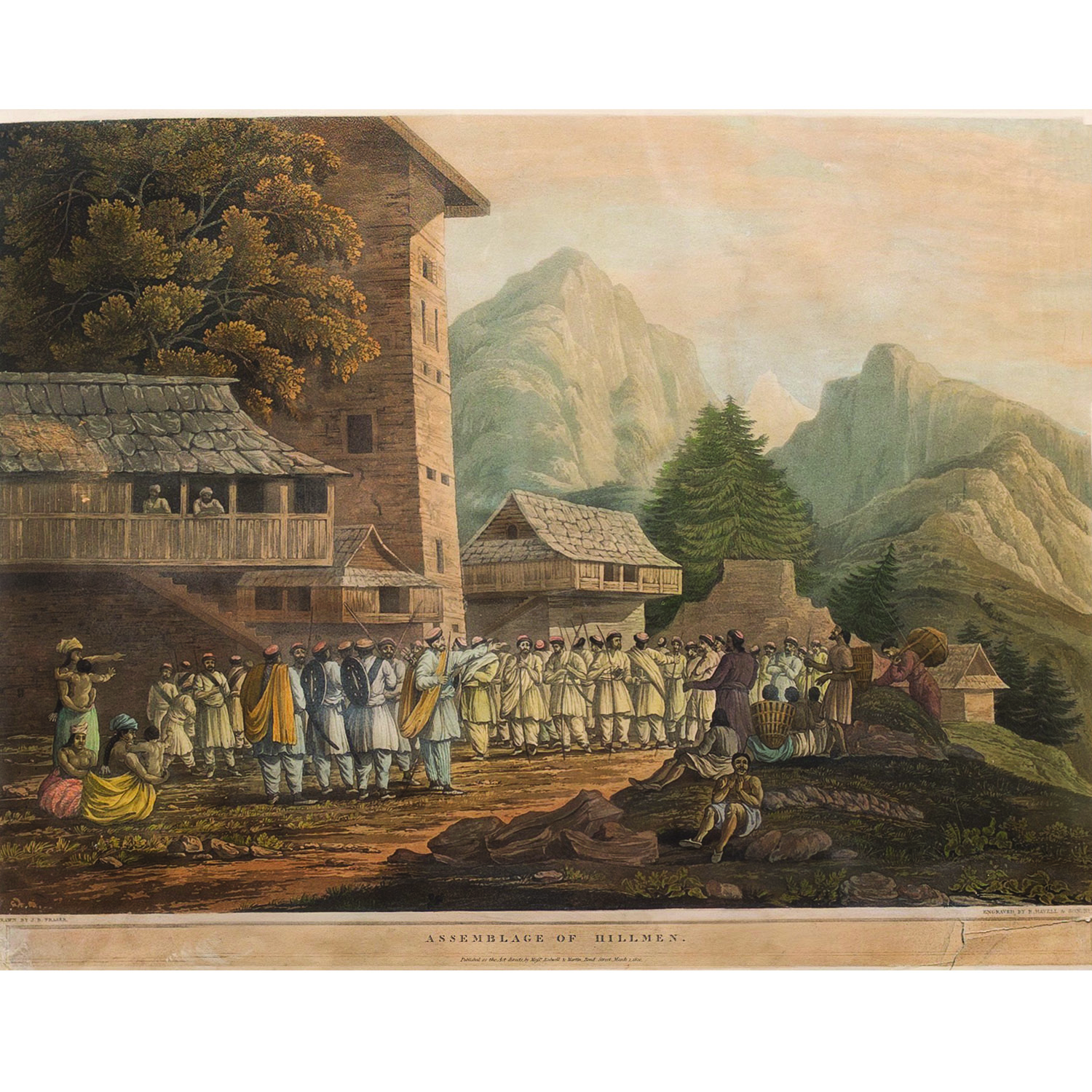 ASSEMBLAGE OF HILLMEN