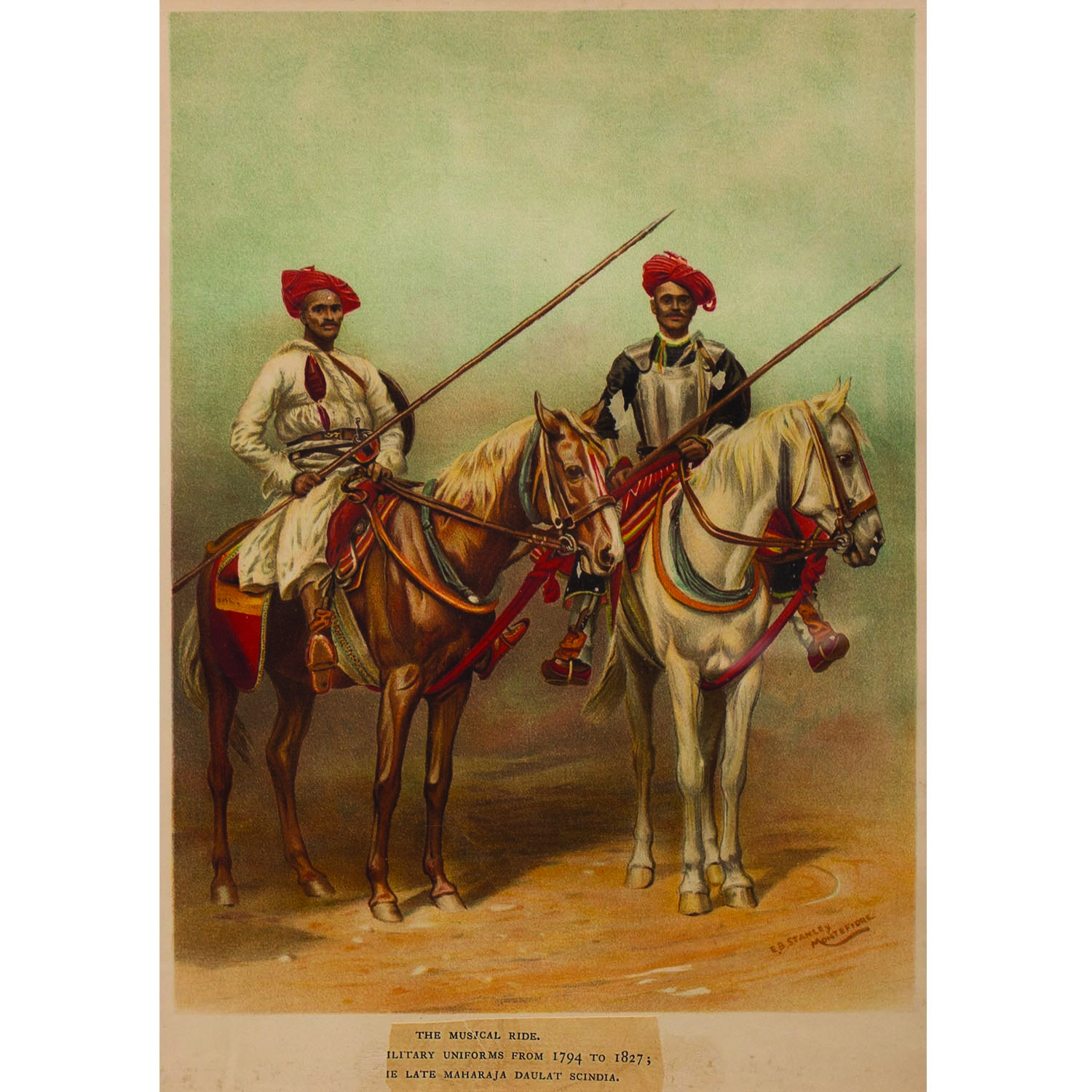 THE MUSICAL RIDE-MILITARY UNIFORMS FROM 1794 TO 1827