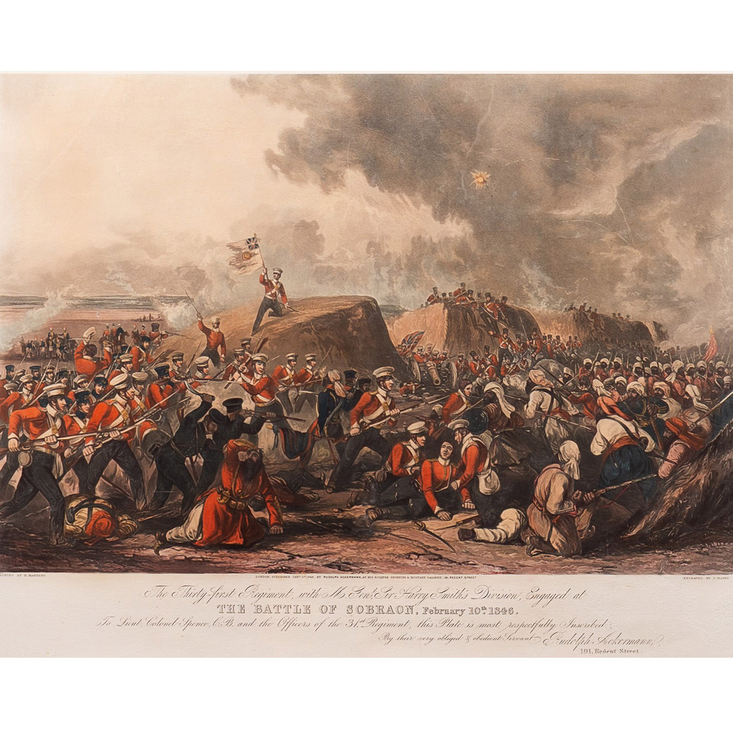 THE BATTLE OF SOBRAON, FEBUARY 10TH, 1846