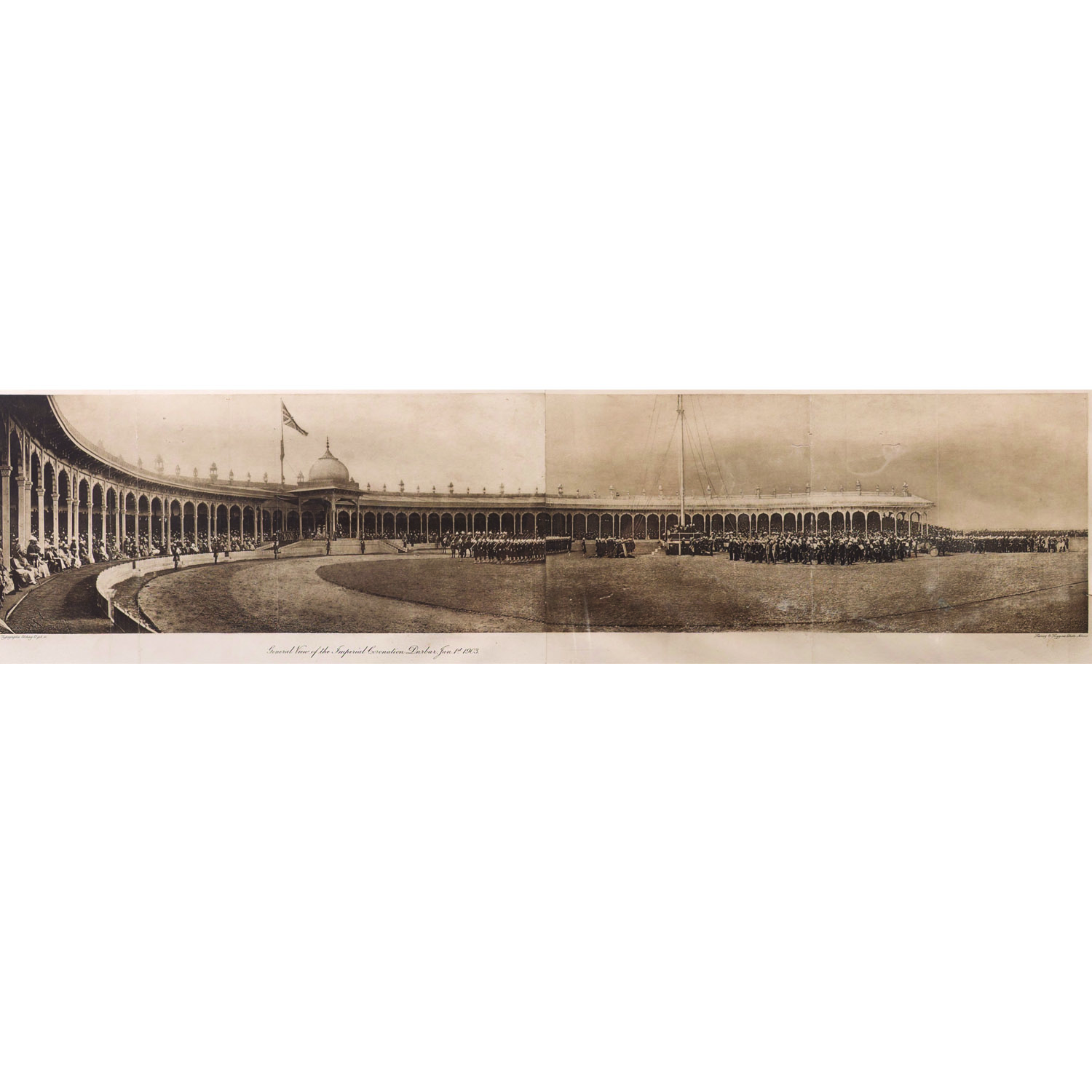GENERAL VIEW OF THE IMPERIAL CORONATION OF DURBAR