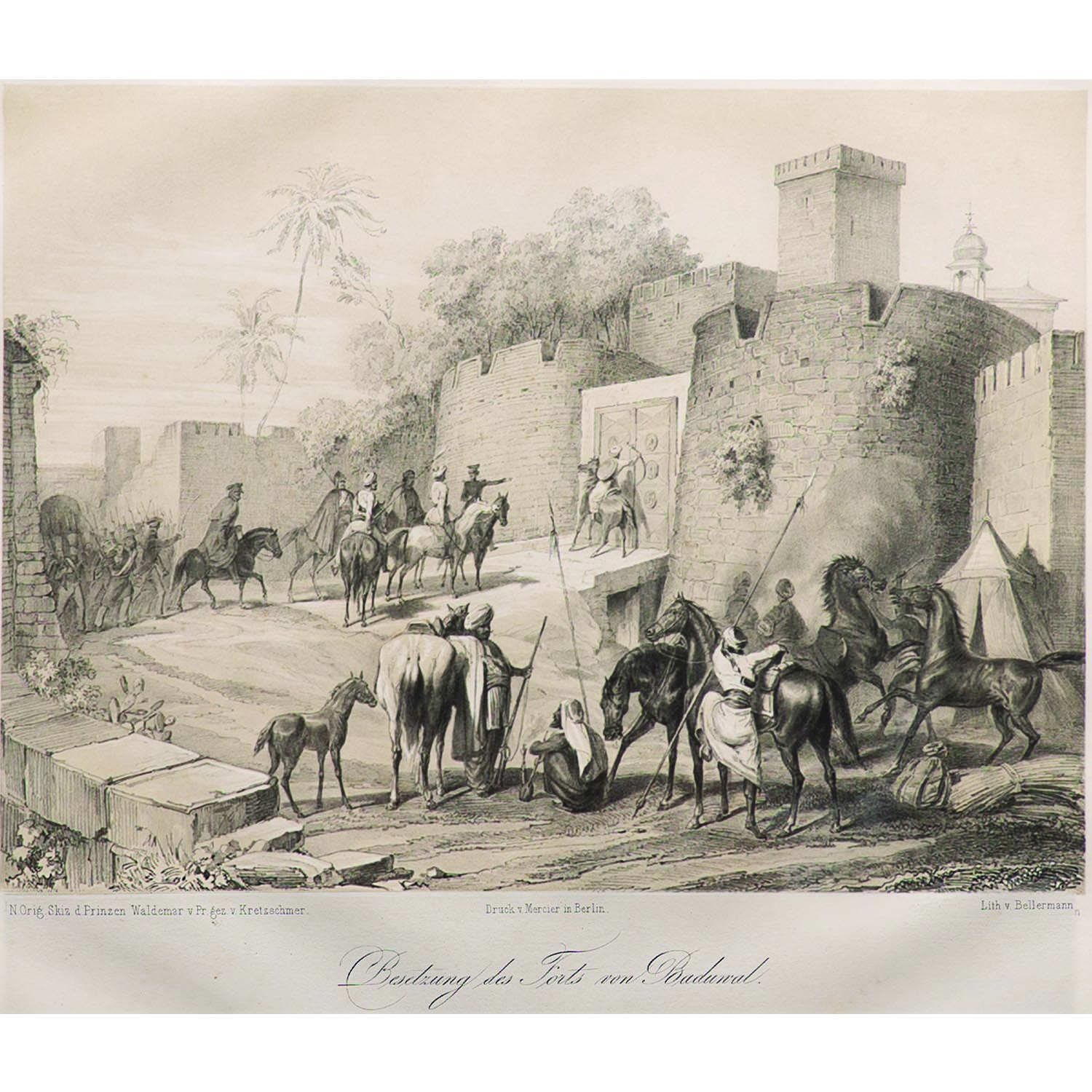 BESELZUNG DES FORTS VON BADUWAL