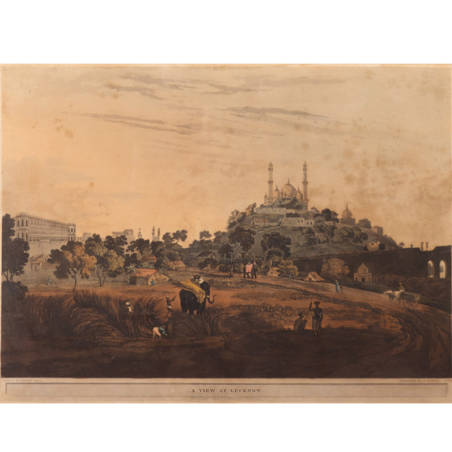 A VIEW AT LUCKNOW
