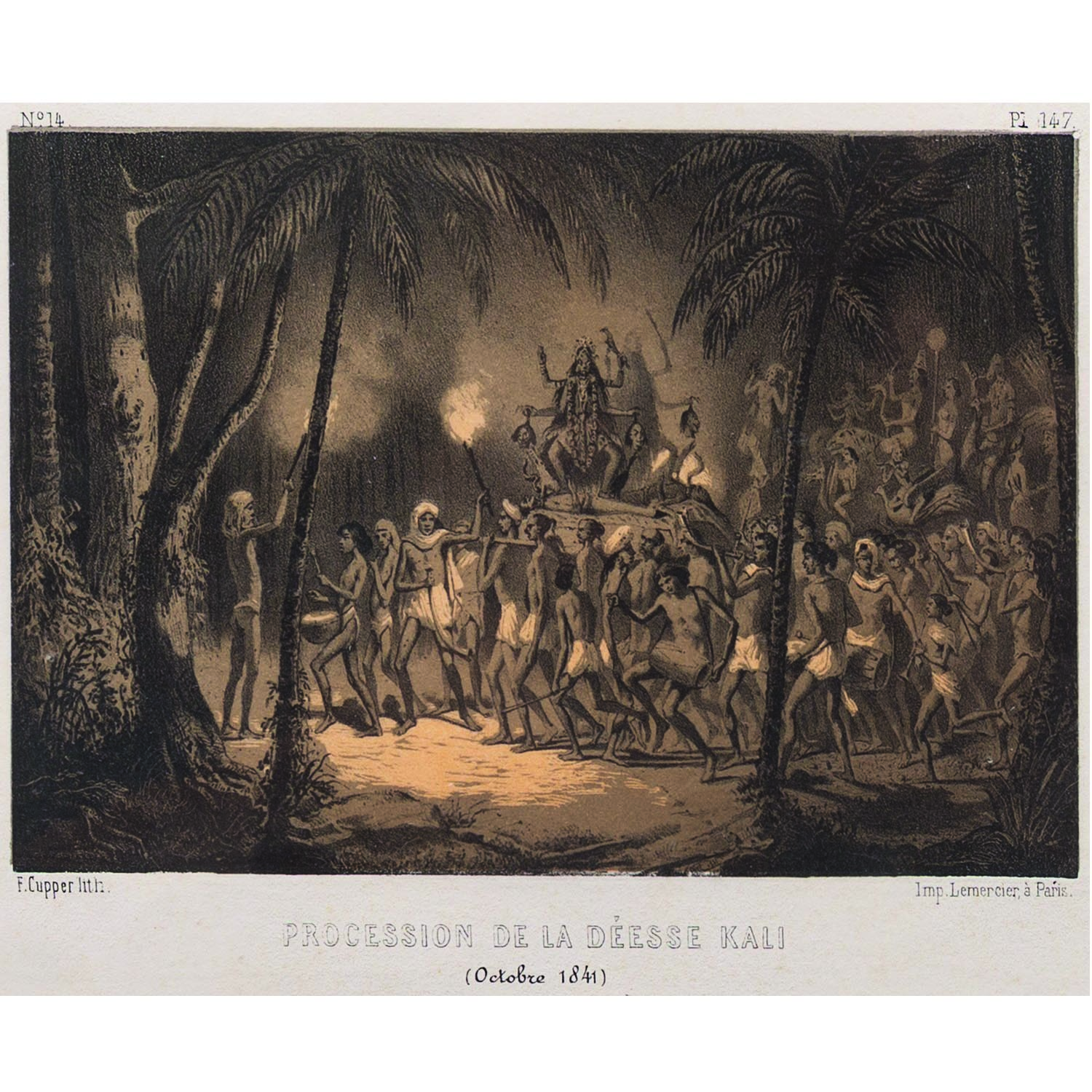 PROCESSION DE LA DEESE KALI