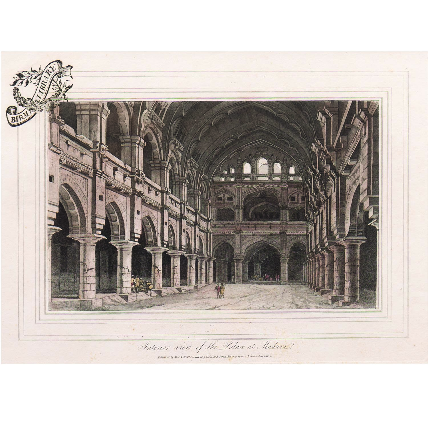 INTERIOR VIEW OF THE PLACE AT MADURAI