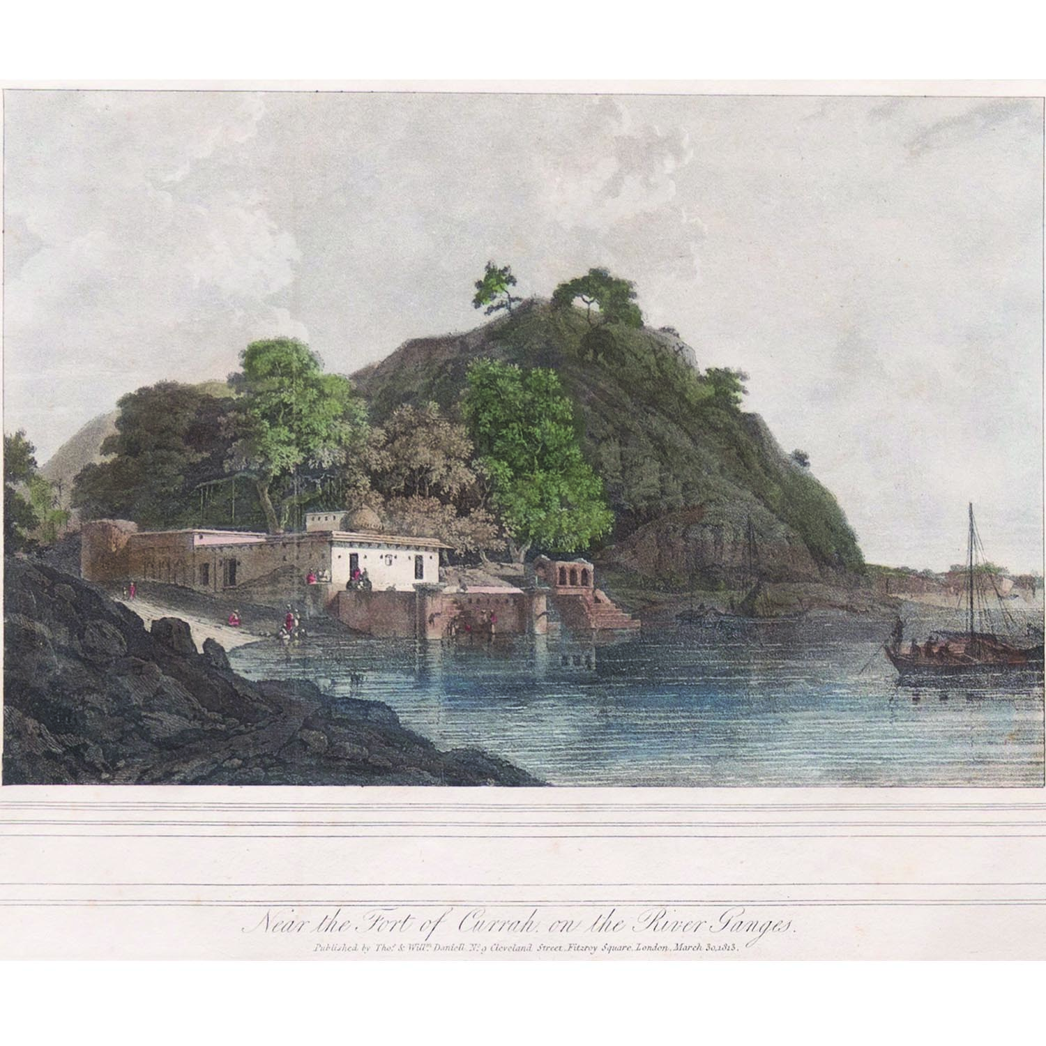 NEAR THE FORT OF CURRAH ON THE RIVER GANGES