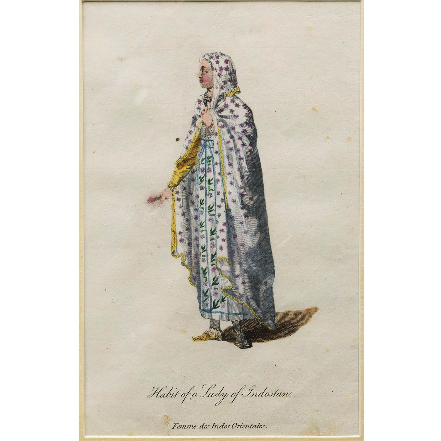 HABIT OF A LADY OF INDOSTAN