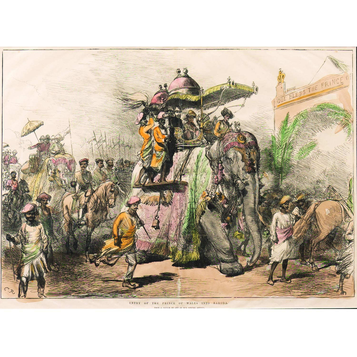 ENTRY OF THE PRINCE OF WALES INTO BARODA