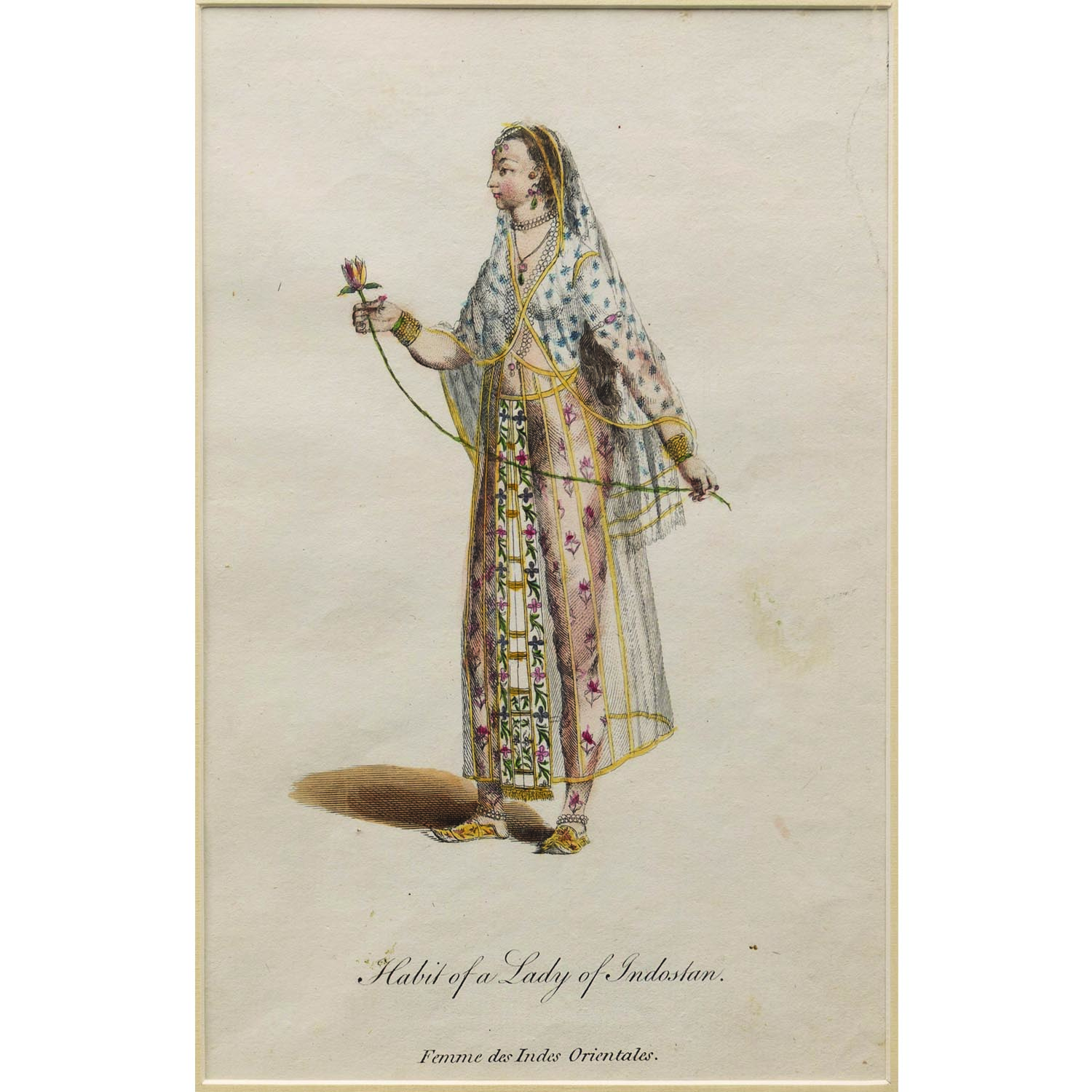HABIT OF A LADY OF INDOSTAN