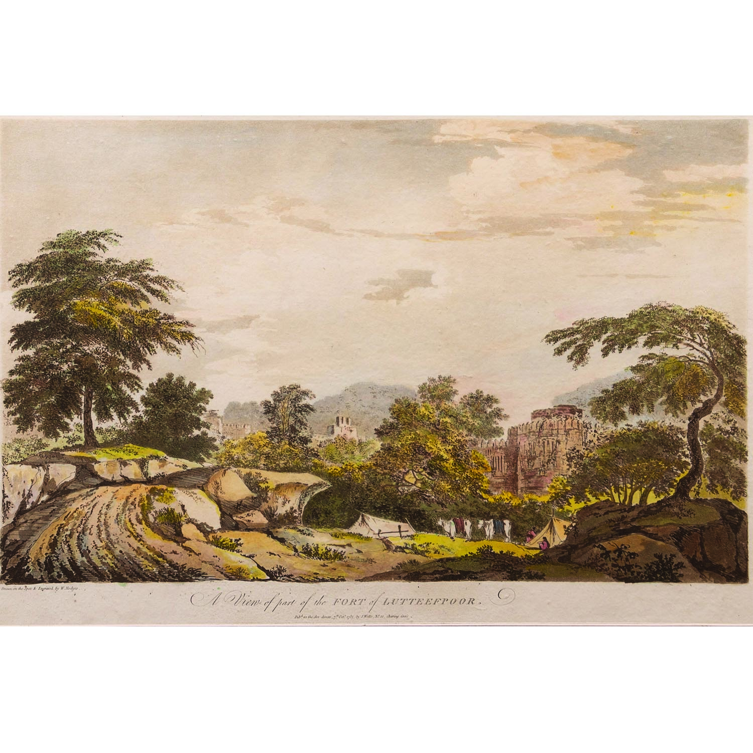 A VIEW OF PART OF THE FORT OF LUTTEEFPOOR