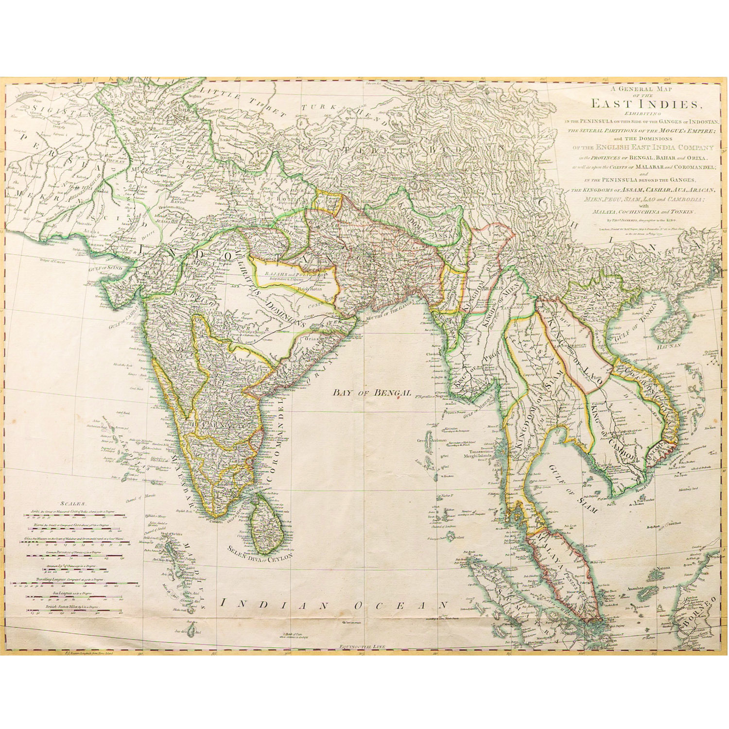 A GENERAL MAP OF THE EAST INDIES
