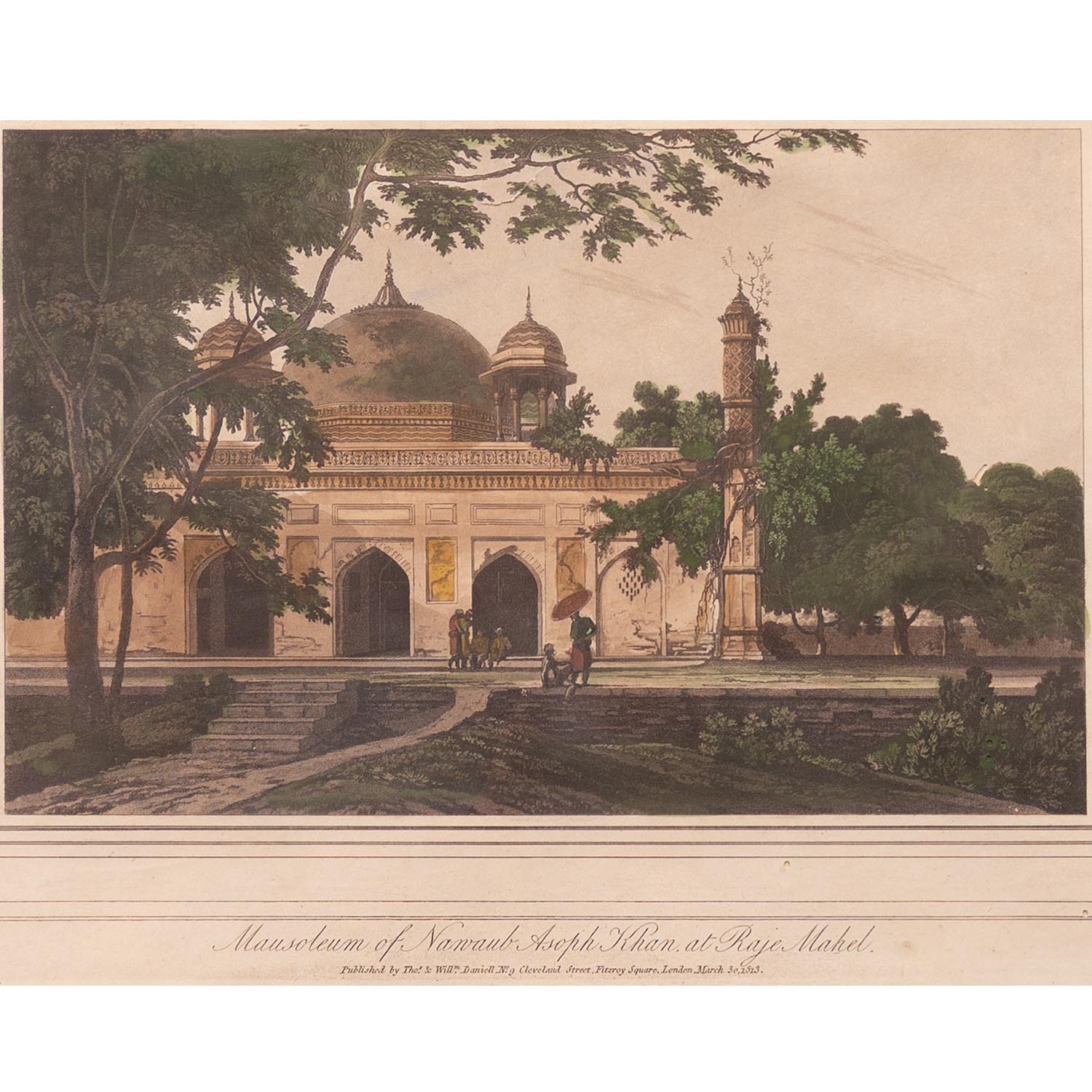 MAUSOLEUM OF NAWAUB ASOPH KHAN AT RAJE MAHEL