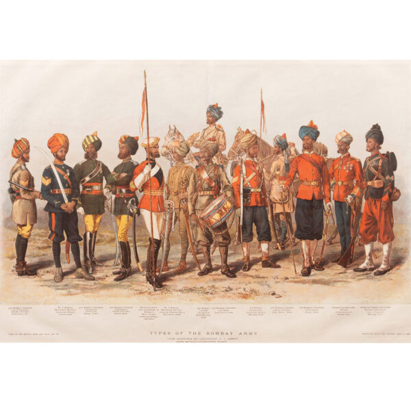 TYPES OF THE BOMBAY  ARMY