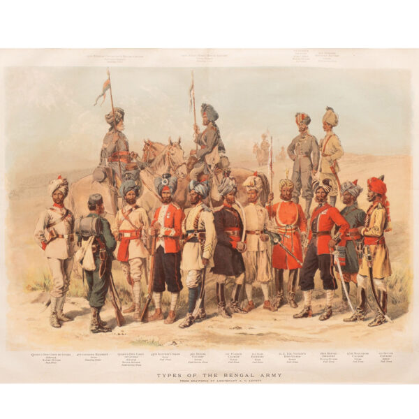 TYPES OF THE BOMBAY ARMY