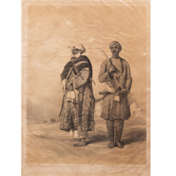 A ZEMINDAR OR FARMER OF THE UPPER PROVINCES AND A PUTHAN A FAMOUS WRESTLER