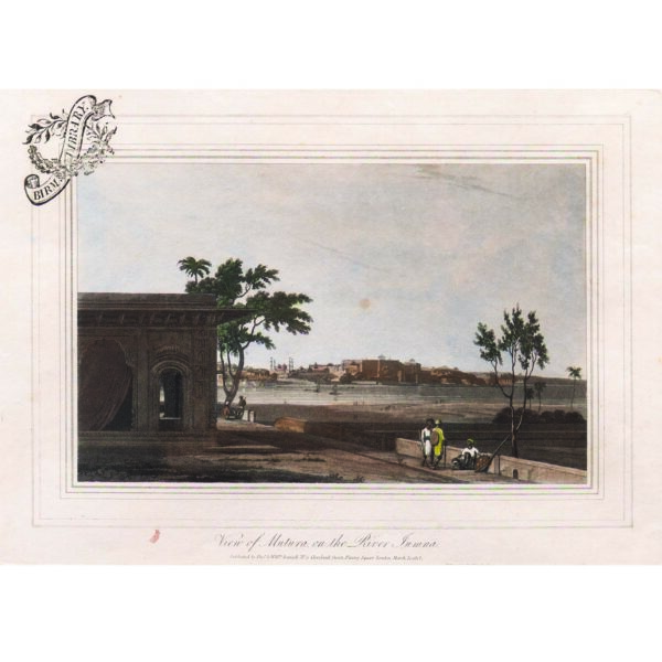 VIEW OF MUTURA ON THE RIVER JUMNA