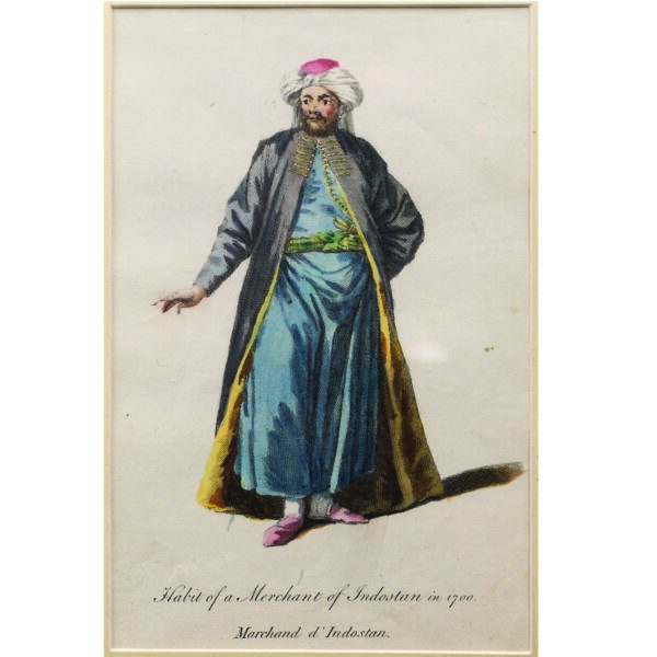 HABIT OF A MERCHANT OF INDOSTAN IN 1700